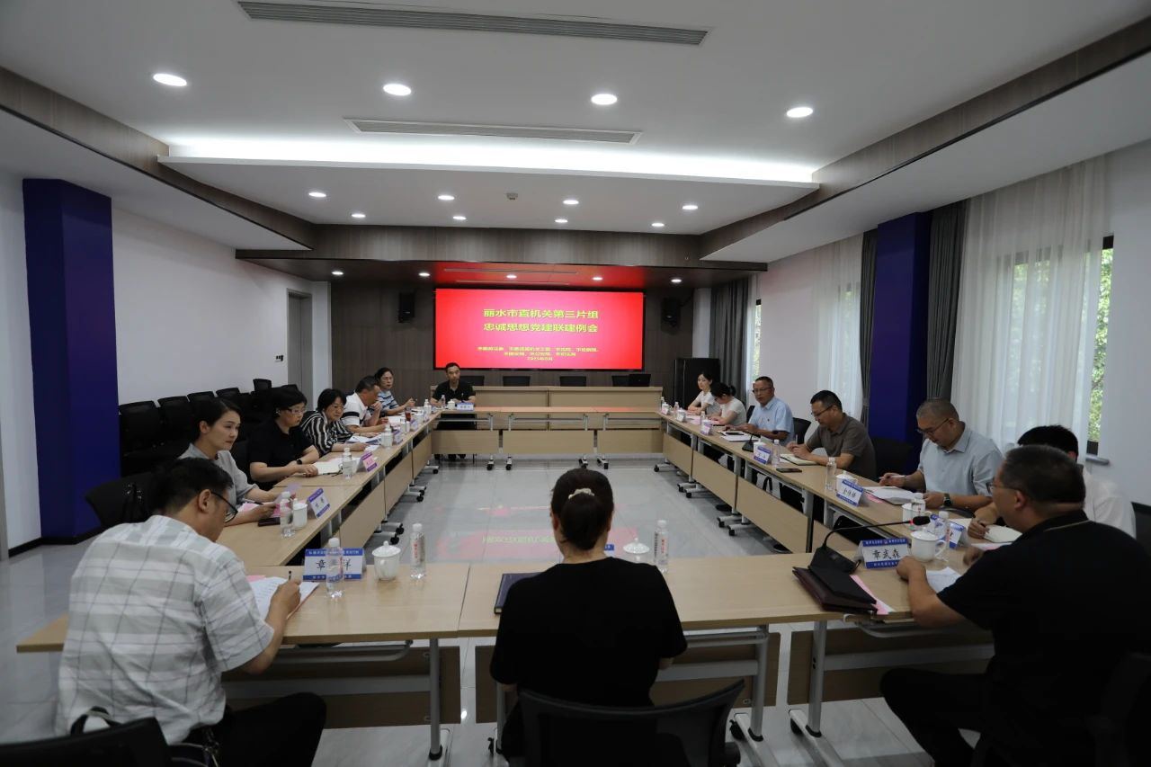 市直政法系统在缙云开展忠诚思想党建联建